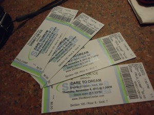 The invalid tickets... THANKFULLY they just printed the wrong tickets!